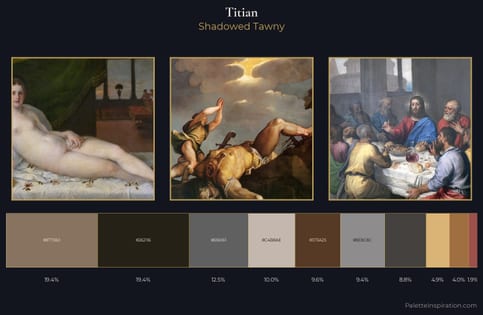 Titian Palette 3 - Shadowed Tawny
