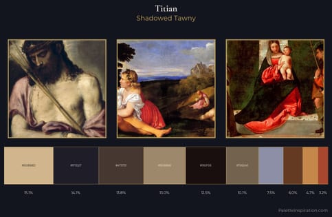 Titian Palette 9 - Shadowed Tawny