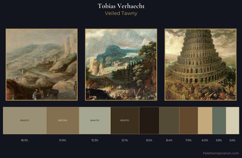 Tobias Verhaecht Palette 2 - Veiled Tawny