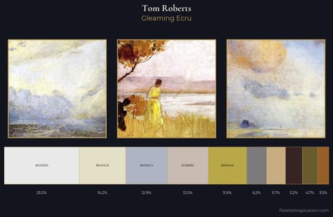 Tom Roberts Palette 1 - Gleaming Ecru
