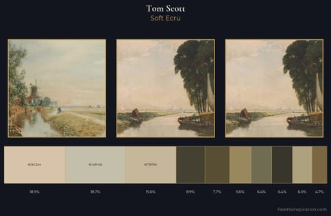 Tom Scott Palette 4 - Soft Ecru