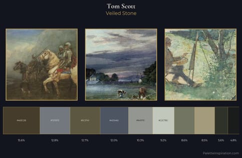 Tom Scott Palette 7 - Veiled Stone