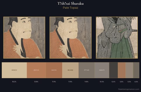 Tōshūsai Sharaku Palette 6