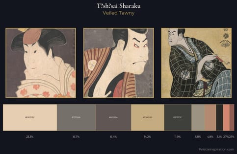 Tōshūsai Sharaku Palette 9