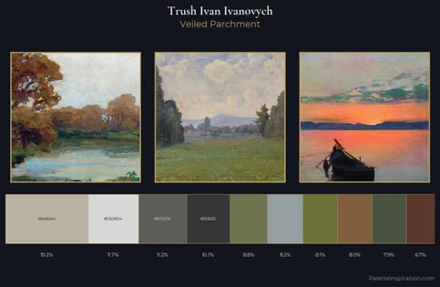 Trush Ivan Ivanovych Palette 4 - Veiled Parchment