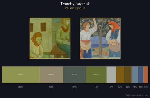 Tymofiy Boychuk Palette 2 - Veiled Bisque