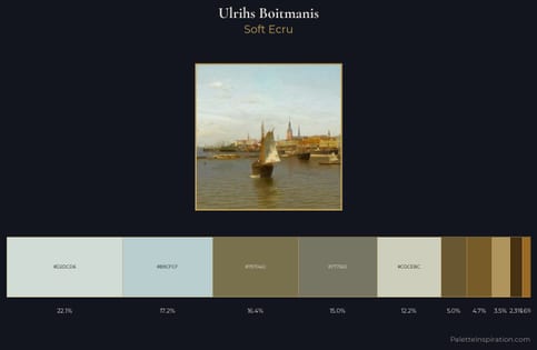 Ulrihs Boitmanis Palette 1 - Soft Ecru