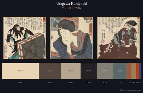 Utagawa Kuniyoshi Palette 10