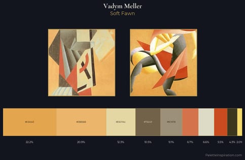 Vadym Meller Palette 1 - Soft Fawn