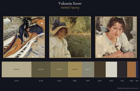 Valentin Serov Palette 9 - Veiled Tawny