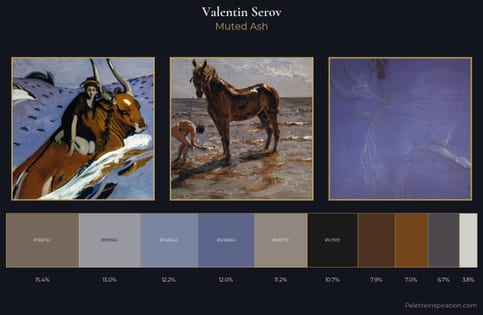Valentin Serov Palette 10