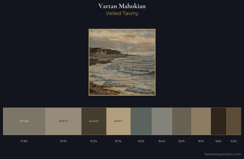 Vartan Mahokian Palette 2 - Veiled Tawny