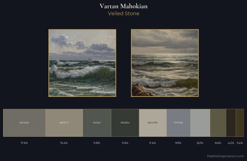 Vartan Mahokian Palette 3 - Veiled Stone
