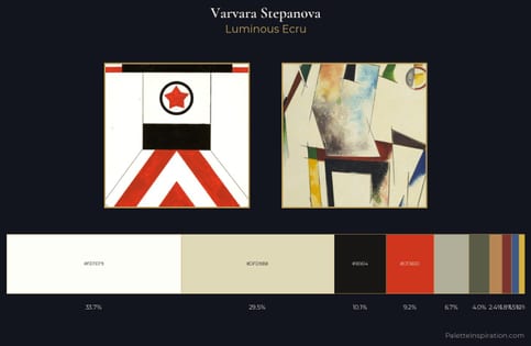 Varvara Stepanova Palette 1