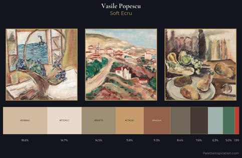 Vasile Popescu Palette 2 - Soft Ecru