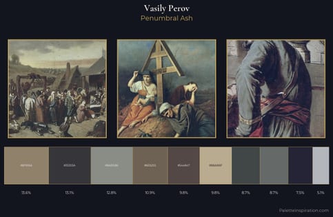 Vasily Perov Palette 9