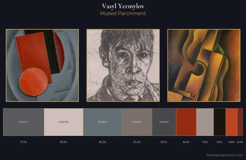 Vasyl Yermylov Palette 5 - Muted Parchment