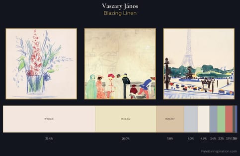 Vaszary János Palette 2