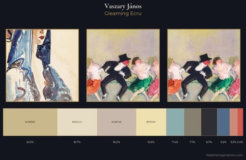 Vaszary János Palette 4