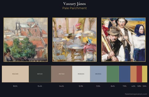 Vaszary János Palette 7