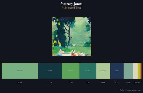 Vaszary János Palette 8