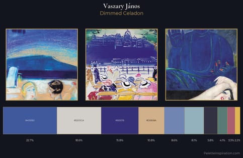 Vaszary János Palette 10