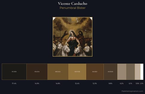 Vicente Carducho Palette 2 - Penumbral Bister