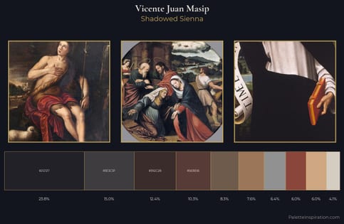 Vicente Juan Masip Palette 2 - Shadowed Sienna