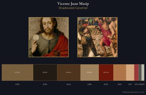 Vicente Juan Masip Palette 3 - Shadowed Caramel