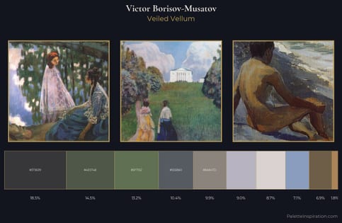 Victor Borisov-Musatov Palette 4