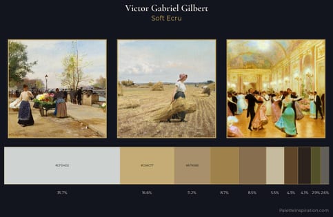 Victor Gabriel Gilbert Palette 2 - Soft Ecru