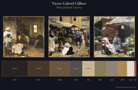 Victor Gabriel Gilbert Palette 3 - Penumbral Tawny