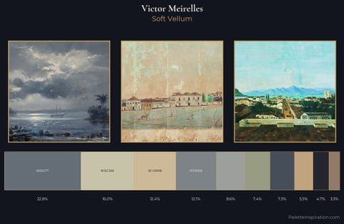Victor Meirelles Palette 2 - Soft Vellum