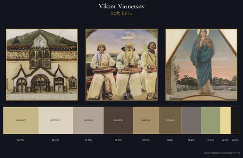 Viktor Vasnetsov Palette 5 - Soft Ecru