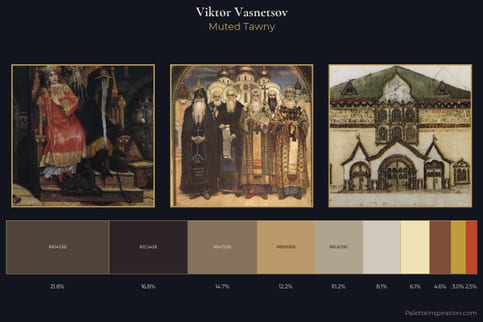 Viktor Vasnetsov Master Palette