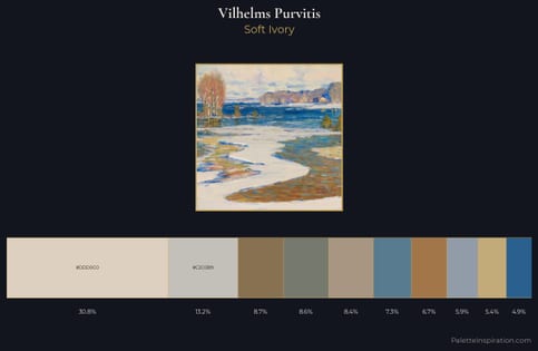 Vilhelms Purvitis Palette 1 - Soft Ivory