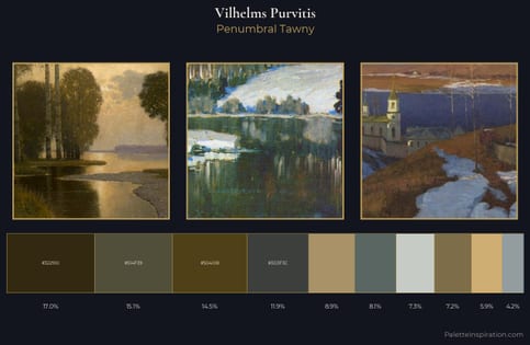 Vilhelms Purvitis Palette 5 - Penumbral Tawny