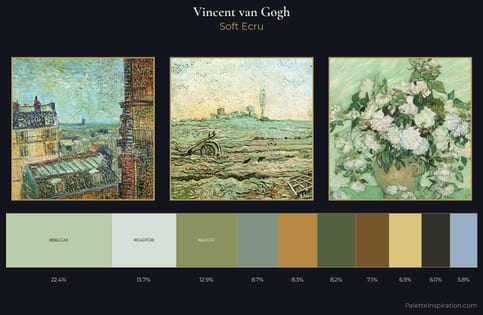Vincent van Gogh Palette 2 - Soft Ecru