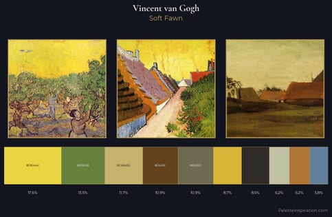Vincent van Gogh Palette 7 - Soft Fawn
