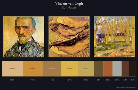 Vincent van Gogh Palette 11 - Soft Fawn