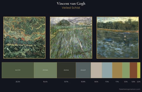 Vincent van Gogh Palette 18
