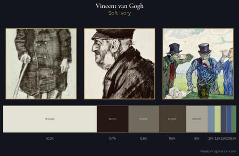 Vincent van Gogh Palette 19 - Soft Ivory