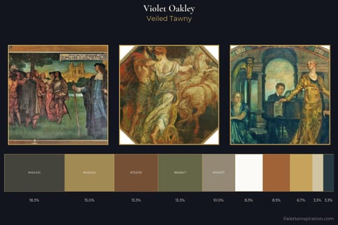 Violet Oakley Master Palette
