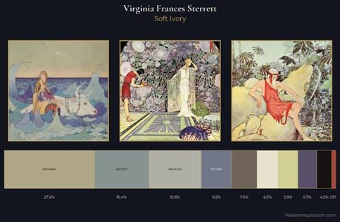 Virginia Frances Sterrett Palette 3 - Soft Ivory
