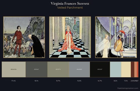 Virginia Frances Sterrett Palette 5 - Veiled Parchment