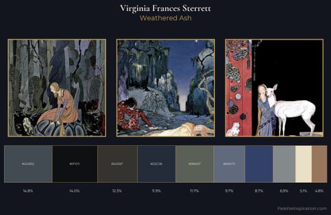 Virginia Frances Sterrett Palette 6
