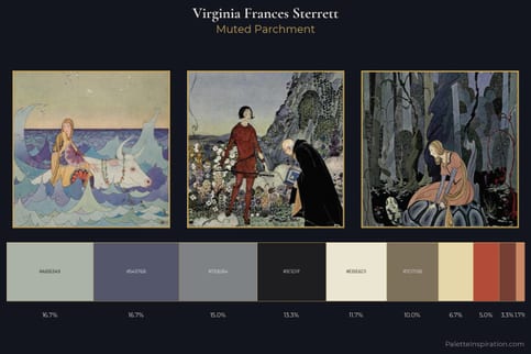 Virginia Frances Sterrett Master Palette - Muted Parchment