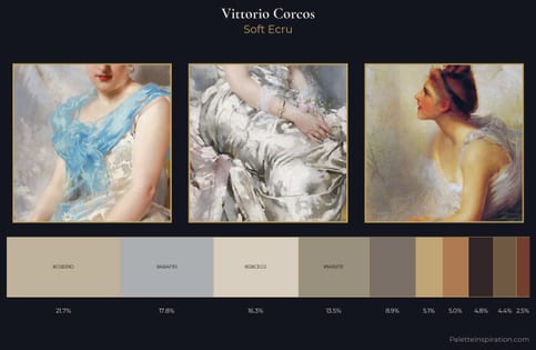 Vittorio Corcos Palette 3 - Soft Ecru