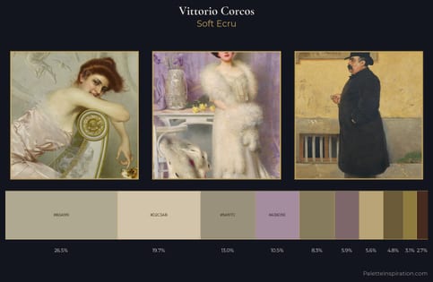 Vittorio Corcos Palette 4 - Soft Ecru