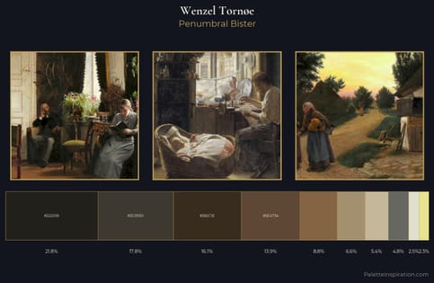 Wenzel Tornøe Palette 4 - Penumbral Bister